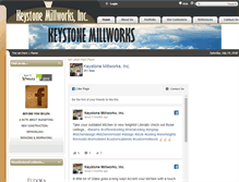 Tablet Screenshot of keystonemillworks.com